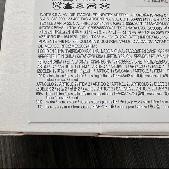 Zara Set of Two Charms in Gold Tone - Picture 6 of 6